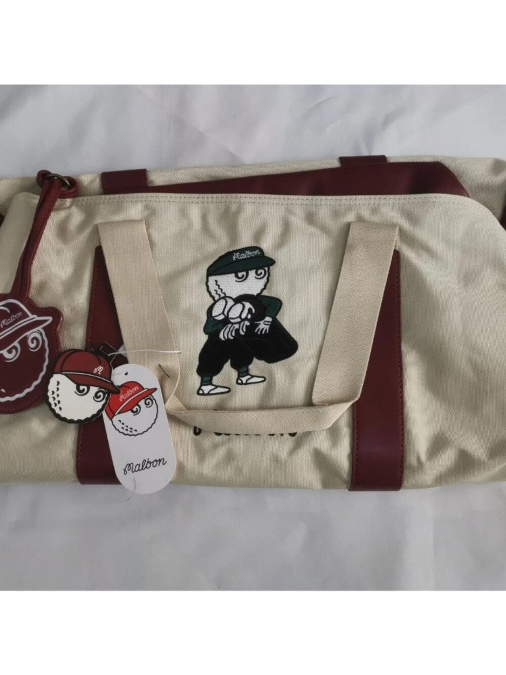MALBON Golf Weekender Bag Handbag Unisex